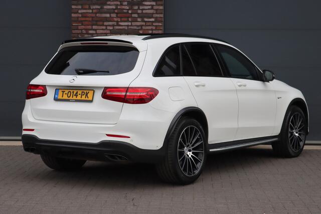 Mercedes-Benz GLC-KLASSE AMG 43 4MATIC Aut9 | Luchtvering | Carbon | Burmester | Distronic | Trekhaak | Memory | Stoelverwarming Achter | Standkachel | Multibeam LED | HUD | Panoramadak |