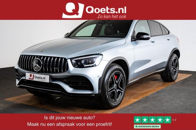 Mercedes-Benz GLC-KLASSE Coupé 300e 4MATIC Premium Plus AMG Line Exterieur/Interieur - Trekhaak - Schuifdak - Nightpakket - Spiegelpakket - Stoelverwarming voor - Achteruitrijcamera - Spoorpakket - Sfeerverlichting -
