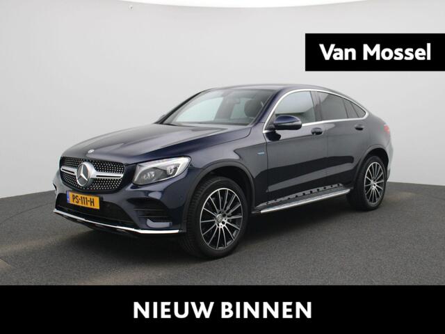 Mercedes-Benz GLC-KLASSE Coupé 350e 4MATIC Business Solution AMG | Stoelverwarming | Blind Spot Warning | Camera | Leder / Alcantara Bekleding | Elektrische Achterklep | LED-Verlichting | Full-Map Navigatie | Orig. NL | 20" AMG-Velgen