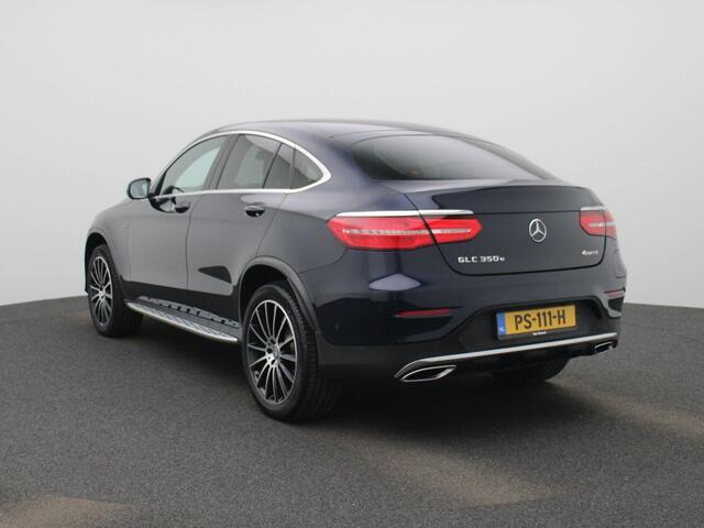 Mercedes-Benz GLC-KLASSE Coupé 350e 4MATIC Business Solution AMG | Stoelverwarming | Blind Spot Warning | Camera | Leder / Alcantara Bekleding | Elektrische Achterklep | LED-Verlichting | Full-Map Navigatie | Orig. NL | 20" AMG-Velgen