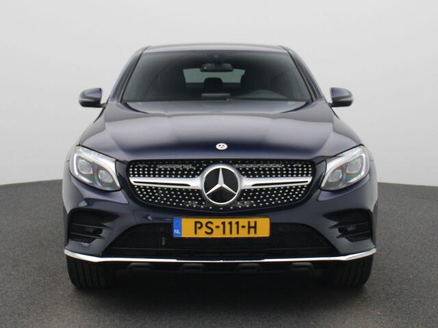 Mercedes-Benz GLC-KLASSE Coupé 350e 4MATIC Business Solution AMG | Stoelverwarming | Blind Spot Warning | Camera | Leder / Alcantara Bekleding | Elektrische Achterklep | LED-Verlichting | Full-Map Navigatie | Orig. NL | 20" AMG-Velgen