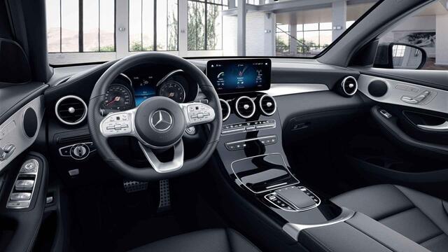 Mercedes-Benz GLC-KLASSE Coupé 300e 4MATIC Premium | AMG | Schuifdak | Lederen bekleding | Memory |