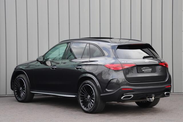 Mercedes-Benz GLC-KLASSE 400e AMG 4-Matic Aut9 | 381PK | Luchtvering | Achterasbesturing | Massage | Head-up | Keyles-go | Burmester | Pano | Distronic+ | Sfeerverlichting | Carbon