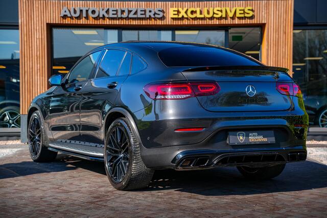 Mercedes-Benz GLC-KLASSE Coupé 400d 4MATIC 63 AMG luchtvering Schuifdak Ambient Burmester Sportstoelen Carbon 360° Camera 20''LM Trekhaak