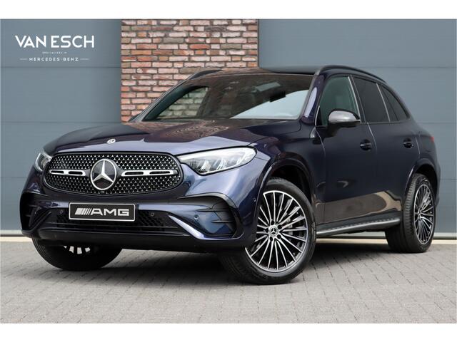 Mercedes-Benz GLC-KLASSE 400e 4MATIC AMG Line Aut9 | Distronic Pro | Memory | Trekhaak | Verwarmd Stuurwiel | Panoramadak | Nightpakket | Camera | Dodehoekassistent |