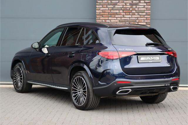 Mercedes-Benz GLC-KLASSE 400e 4MATIC AMG Line Aut9 | Distronic Pro | Memory | Trekhaak | Verwarmd Stuurwiel | Panoramadak | Nightpakket | Camera | Dodehoekassistent |