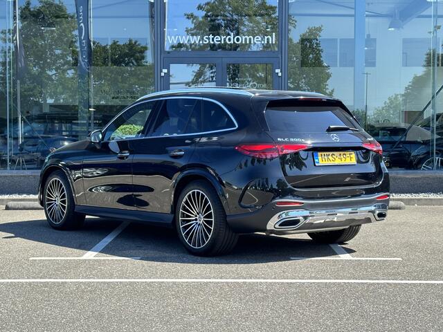 Mercedes-Benz GLC-KLASSE 300e 4MATIC AMG Line l Airmatic l Panoramadak l Massage l Distronic Plus l Head-Up l 360 gr Camera l Meesturende Achteras l Augmented Reality l Apple Carplay/ Android auto l Burmester l Keyless Go l Memory pakket l Airconditioning l LEDER l Elektr. bedien
