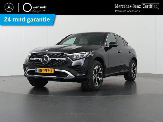 Mercedes-Benz GLC-KLASSE Coupé 300e 4MATIC Luxury Line | Beige bekleding | Trekhaak | Distronic | Verwarmd stuur |