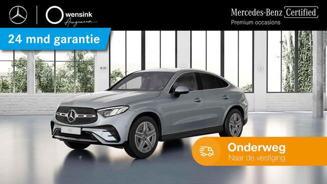 Mercedes-Benz GLC-KLASSE Coupé 300e 4MATIC AMG Line | Verwarmd stuur | Getint glas | Sfeerverlichting |
