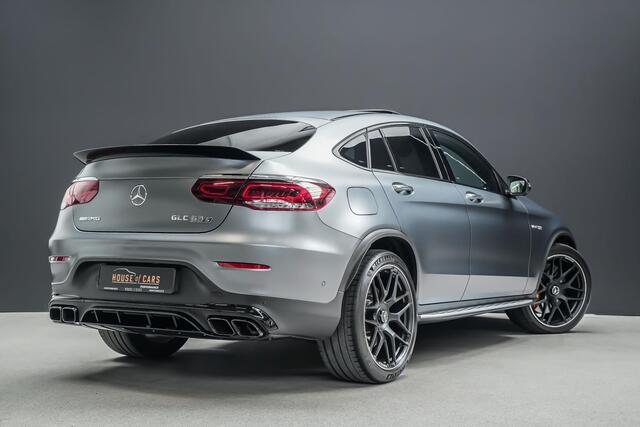 Mercedes-Benz GLC-KLASSE Coupé AMG 63 S 510pk 4MATIC+ |keramisch|sportuitlaat|schuif/kantel|360 camera|Apple Carplay|memory|HUD|carbon interieur|stoelverwarming|21"|