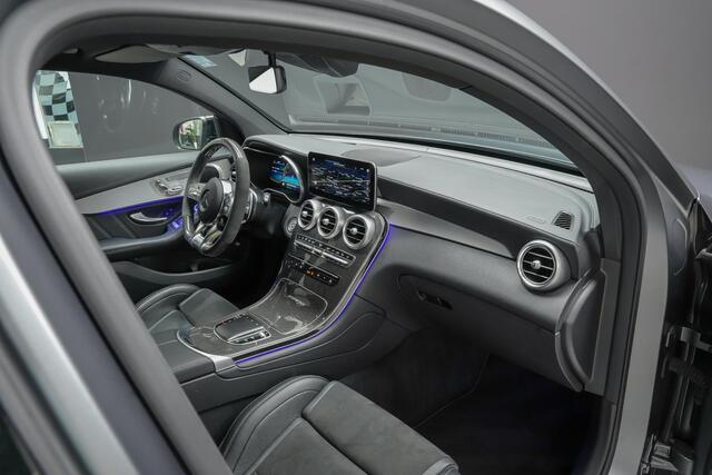 Mercedes-Benz GLC-KLASSE Coupé AMG 63 S 510pk 4MATIC+ |keramisch|sportuitlaat|schuif/kantel|360 camera|Apple Carplay|memory|HUD|carbon interieur|stoelverwarming|21"|