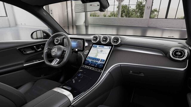 Mercedes-Benz GLC-KLASSE 300e 4MATIC AMG Line | Burmester | Panoramadak | Headup | Keyless | Treeplanken |