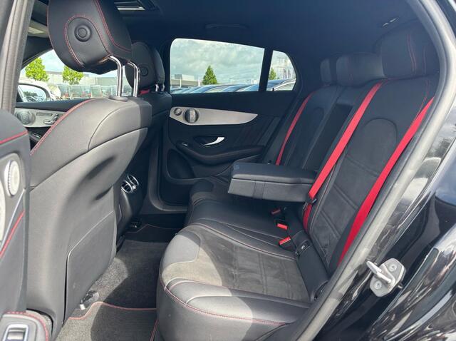 Mercedes-Benz GLC-KLASSE Coupé AMG 43 4MATIC / Schuifdak / 360Camera / Head-up / Burmester / Carbon intr. / 21'' / Memory seats / Keyless / Treeplanken / LED / Dodehoek / DAB / Stoelverwarming / ACC