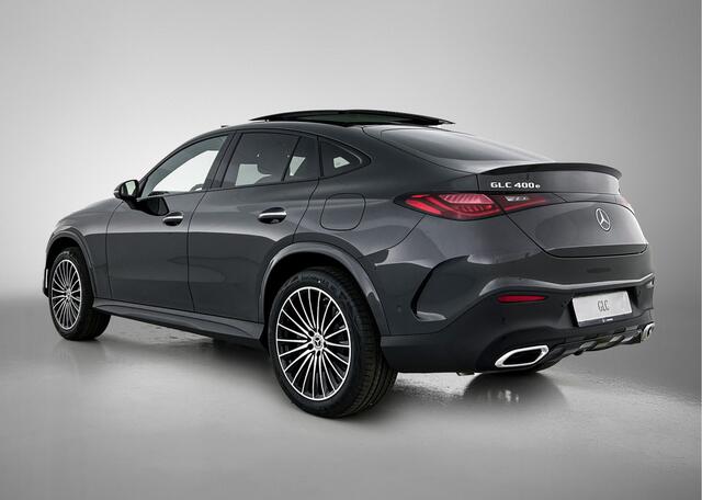 Mercedes-Benz GLC-KLASSE Coupé 400e 4MATIC Sport Edition | Premium pakket | Nightpakket | Trekhaak | AMG Spoiler | Digital Light | Parkeerpakket met 360°-camera |