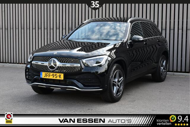 Mercedes-Benz GLC-KLASSE 300e 4MATIC Business Solution AMG Leder/Alcantara Pano Camera Memory ACC Nieuwstaat!