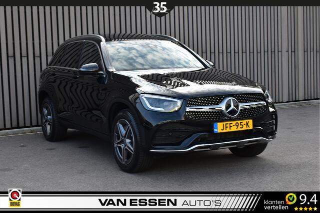 Mercedes-Benz GLC-KLASSE 300e 4MATIC Business Solution AMG Leder/Alcantara Pano Camera Memory ACC Nieuwstaat!