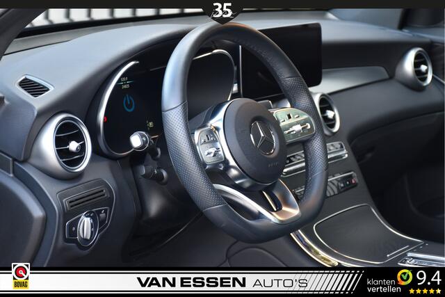 Mercedes-Benz GLC-KLASSE 300e 4MATIC Business Solution AMG Leder/Alcantara Pano Camera Memory ACC Nieuwstaat!