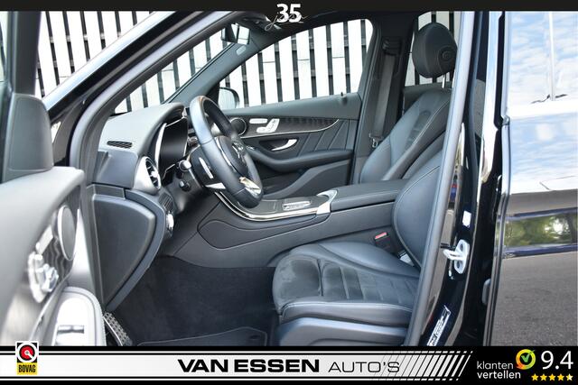 Mercedes-Benz GLC-KLASSE 300e 4MATIC Business Solution AMG Leder/Alcantara Pano Camera Memory ACC Nieuwstaat!