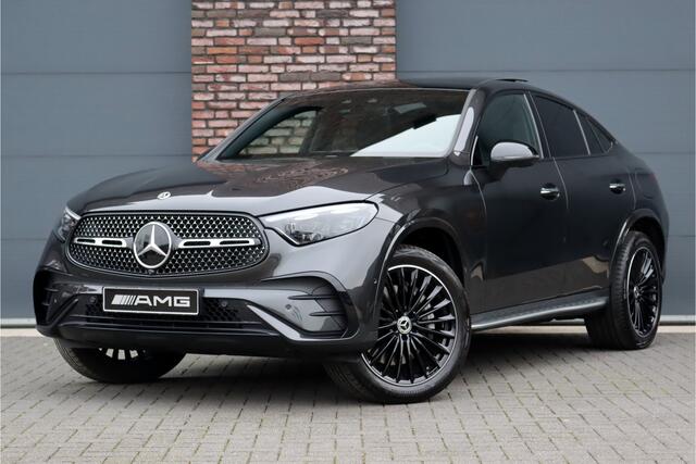Mercedes-Benz GLC-KLASSE Coupé 400e 4MATIC Premium AMG Line | Distronic+ | Burmester | Memory | Trekhaak | Panoramadak | Surround Camera | Keyless Go | Digital Light | Stuurwiel Verwarmd | Rijassistentiepakket+ | Luchtreinigingspakket |
