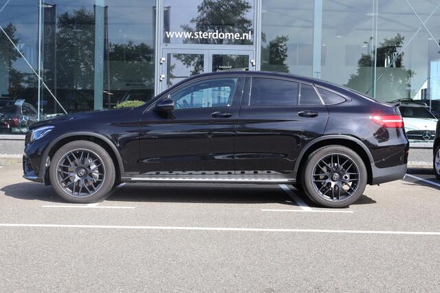Mercedes-Benz GLC-KLASSE Coupé 250 4MATIC Premium l AMG l Schuif- Kanteldak l Comand l DISTRONIC l Wegklapbare trekhaak l LED intelligent l Camera l Head Up l Dodehoek Assistent l Airconditioning l Elektr. bed. Achterklep l Stoelverwarming voor de voor- en achterstoelen l