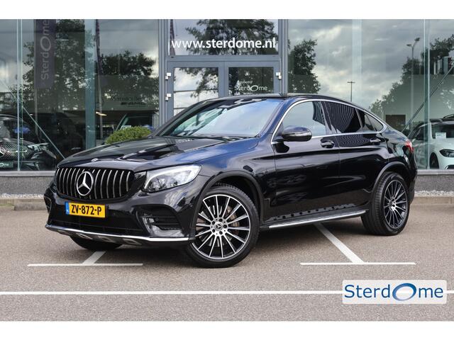 Mercedes-Benz GLC-KLASSE Coupé 250 4MATIC l AMG l Burmerster l Comand l Wegklapbare trekhaak l LED adaptief l Sfeerverlichting l Memory pakket voor bestuurdersstoel l KEYLESS GO l Parkeer pakket l Stoelverwarming l Elektr. bedienbare achterklep l Airconditioning l Regensensor l