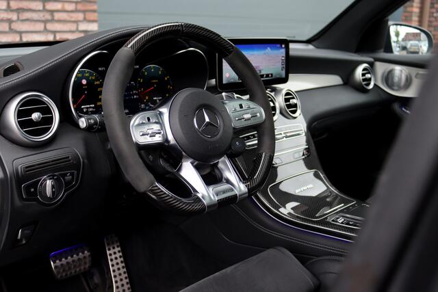 Mercedes-Benz GLC-KLASSE AMG 63 S V8 4MATIC+ Premium Plus | 510 PK | Keramisch | Carbon | Memory | Panoramadak | Burmester | Head-up | Distronic+ | Keyless | Nightpakket | Soundsystem |Trekhaak | Etc.