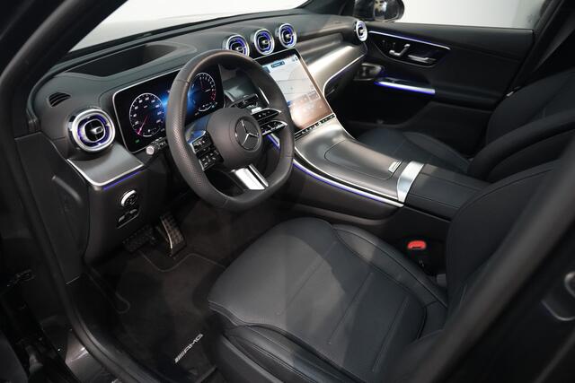 Mercedes-Benz GLC-KLASSE 300e 4MATIC AMG Premium+ ? LUCHTVERING ? ACHTERAS BESTURING ? PANO ? BURMESTER ? HEAD-UP