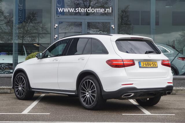 Mercedes-Benz GLC-KLASSE 300 4MATIC l AMG line l 245 PK l Panoramadak l Burmester l Stoelkoeling en stoelverwarming l Keyless Go l Distronic l Trekhaak wegklapbare l Leer l Adaptief LED high intelligent l Warmte werend en geluidswerend glas l Comand l 360 gr Camera l PTS l