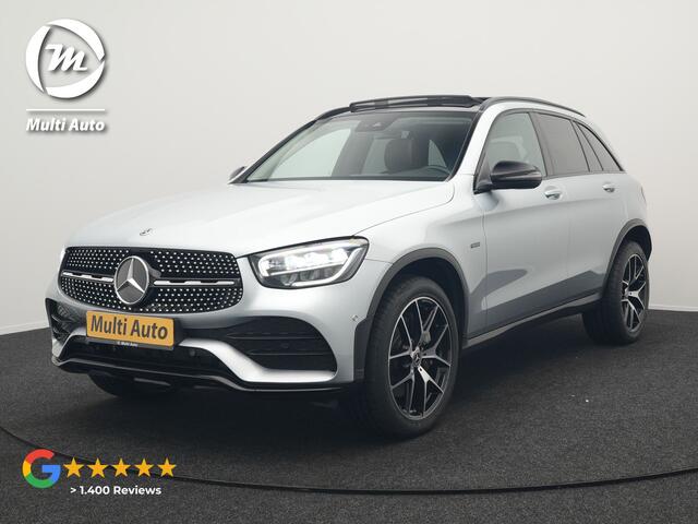 Mercedes-Benz GLC-KLASSE 300e 4MATIC AMG Plug In Hybrid 320pk Dealer O.H PHEV | Panodak | Adaptive Cruise | Burmester Audio | Camera | 20"L.M | Lederen Sportstoelen Verwarmd | Apple Carplay | Blis | Sfeerverlichting | Navigatie | DAB |