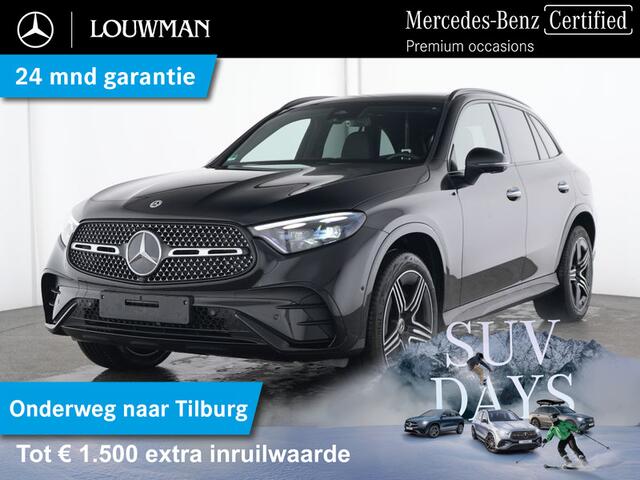 Mercedes-Benz GLC-KLASSE 300 e 4MATIC AMG Plug-In Hybride AMG Line Premium Plus | Night Pakket | Alarm Klasse 3 | trekhaak | Panorama Schuif-Kanteldak | 20 Inch AMG Velgen | Distronic. Inclusief 24 maanden MB Certified garantie voor Europa.