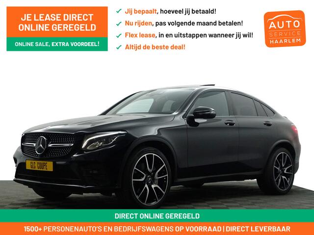 Mercedes-Benz GLC-KLASSE Coupé AMG 43 4MATIC Dealer Onderhouden, Head Up, Full Memory, Ada Cruise, Carbon, Schuifdak, Sterrenhemel