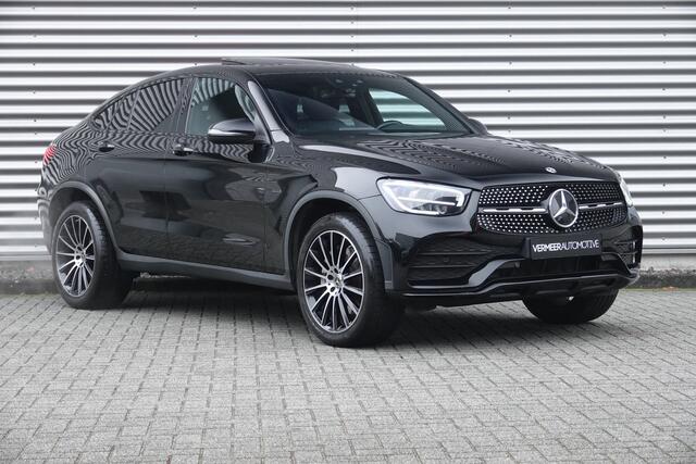 Mercedes-Benz GLC-KLASSE Coupé 300e 4MATIC Business Solution AMG | Schuifdak | Trekhaak | Distronic Pro | Night | Carplay |
