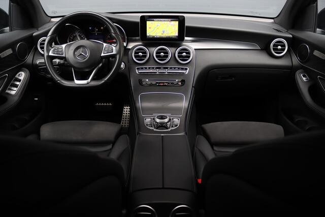 Mercedes-Benz GLC-KLASSE Coupé 250 4MATIC AMG Line | Schuifdak | Dodehoekassistent | Nightpakket | Stoelverwarming | Camera | Zitcomfortpakket | Navigatie | Cruise Control | High Perf. LED |