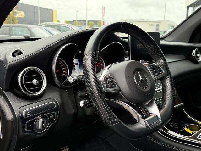 Mercedes-Benz GLC-KLASSE BWJ 2018 AMG 63 510 PK S 4MATIC+ AUTOMAAT | TREKHAAK | PANODAK | STOELVERW. | FULL LED | LEER | ELEKTR. STOELEN | ELEKTR. ACHTERKLEP | BURMESTER | NAVI | CLIMA | CRUISE | LMV | PDC