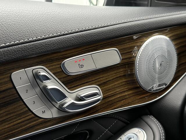 Mercedes-Benz GLC-KLASSE BWJ 2018 AMG 63 510 PK S 4MATIC+ AUTOMAAT | TREKHAAK | PANODAK | STOELVERW. | FULL LED | LEER | ELEKTR. STOELEN | ELEKTR. ACHTERKLEP | BURMESTER | NAVI | CLIMA | CRUISE | LMV | PDC