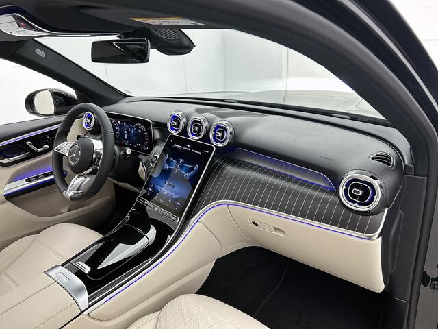 Mercedes-Benz GLC-KLASSE 300e 4MATIC Business Solution Luxury | Parkeerpakket met 360°-camera | Comfortpakket Plus | Trekhaak | Panoramaschuifdak | Sierdelen openporig hout aluminiumlines | DISTRONIC | 19 inch vijf-dubbelspaaks velgen |