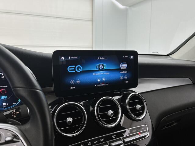 Mercedes-Benz GLC-KLASSE 300 e 4MATIC Plug-In Hybride | Alarm | Led verlichting | Digitaal Dash | Parkeerpakket met Camera | Stoelverwarming | Inclusief 24 maanden Mercedes-Benz Certified garantie voor Europa.