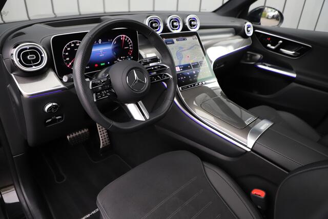 Mercedes-Benz GLC-KLASSE 300e AMG 4-Matic | 313PK | Head-up | Burmester | Keyless | Distronic | Digital-ligt | Sfeerverlichting | Trekhaak | 2024.