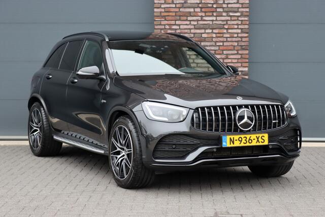 Mercedes-Benz GLC-KLASSE AMG 43 4MATIC | Luchtvering | Distronic | Panoramadak | HUD | Stoelventilatie | Burmester | Multibeam LED | Keyless Go | Leder | Augmented Reality | Surround Camera |