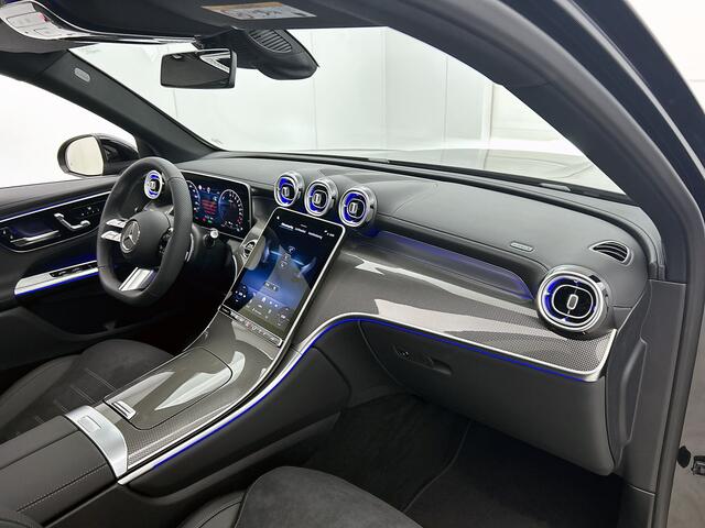 Mercedes-Benz GLC-KLASSE 300e 4MATIC Business Solution AMG | Advanced plus pakket | Trekhaak | Middenconsole metaalstructuur | Panoramaschuifdak | 20" multispaaks lichtmetalen AMG velgen | Warmtewerend, donkergetint glas |
