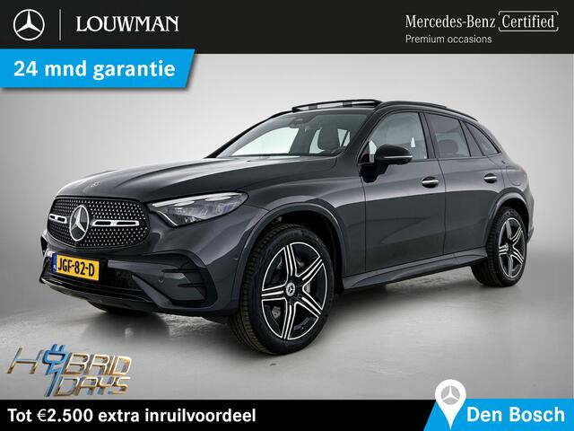 Mercedes-Benz GLC-KLASSE 300 e 4MATIC Sport Edition | AMG line | Trekhaak | Panorama schuifdak | Night pakket | Alarm klasse III | Premium Pakket Inclusief 24 maanden Mercedes-Benz Certified garantie voor Europa.
