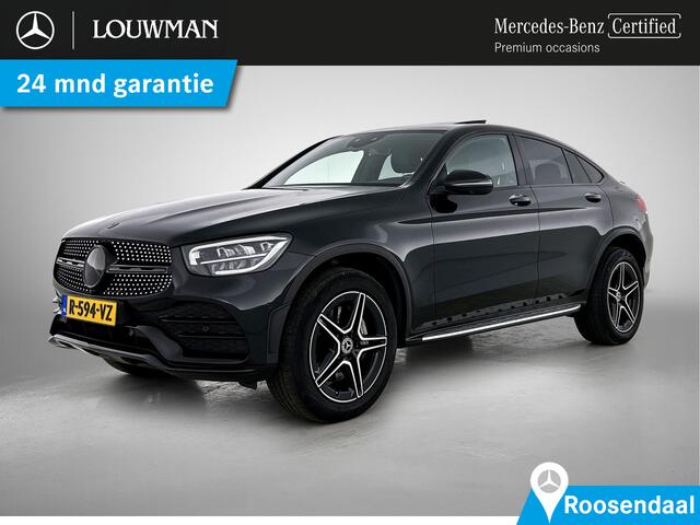 Mercedes-Benz GLC-KLASSE 300e 4MATIC AMG Nightpakket | Schuif-Kanteldak | Distronic | Memory | Alarm | 360°-camera | CarPlay | Sfeerverlichting | Inclusief 24 maanden Mercedes-Benz Certified garantie voor Europa.
