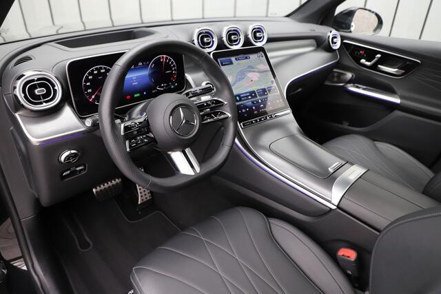 Mercedes-Benz GLC-KLASSE 300e AMG 4-Matic | 313PK | Luchtvering | Achterasbesturing | Head-up | Burmester | Keyless-go | Sfeerverlichting | Air-balance | 2024.