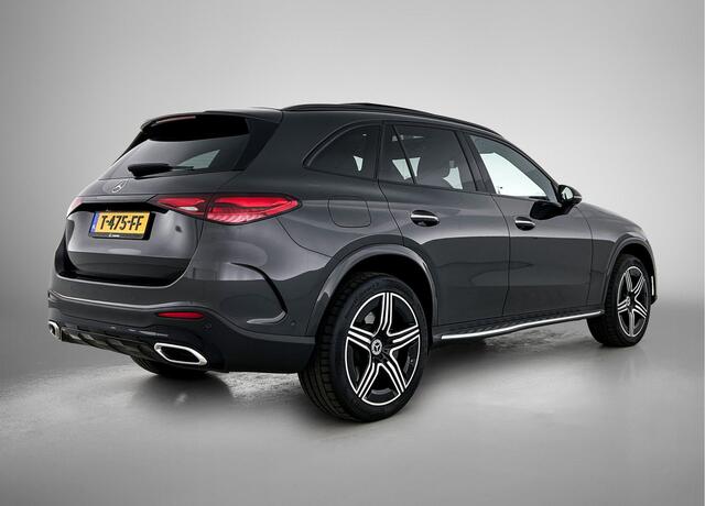 Mercedes-Benz GLC-KLASSE 300 e 4MATIC AMG line | Panorama schuifdak | Night pakket | Burmester Sound | Distronic | Treeplanken | 360gr camera | Inclusief 24 maanden MB Certified garantie voor Europa.