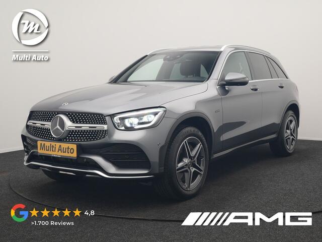 Mercedes-Benz GLC-KLASSE 300e 4MATIC Business Solution AMG PHEV 313pk Dealer O.H. | Trekhaak Afn. | Adaptive Cruise | Head Up | 360 Camera | Multi Beam LED | Lederen Sportstoelen Memory & Massage | Sfeerverlichting | Stoelverwarming | Apple Carplay | Blis | Navigatie | DAB | Plug
