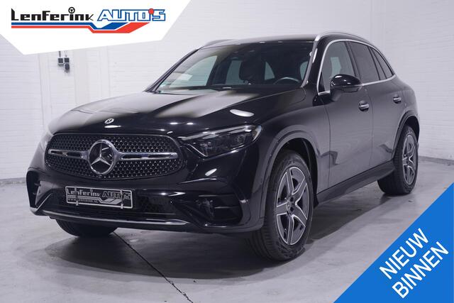 Mercedes-Benz GLC-KLASSE 300e 4-matic GLC 300 e 4MATIC AT mit EQ Hybrid Tech AMG-pakket private-glas LED-verlichting 360-Camera wegklapbare-trekhaak allu-dakrails electrische achterklep ACC electrisch bedienbare voorstoelen met memo APPLE-Carplay Navigatie DAB-ontvangst lederen/a