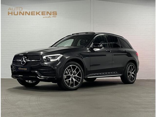 Mercedes-Benz GLC-KLASSE 300e 4MATIC AMG-line Trekhaak | Burmester | Open dak | Stoelverwarming | Carplay | Cruise control | Achteruitrij camera