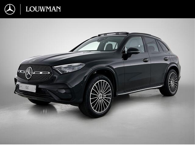 Mercedes-Benz GLC-KLASSE 300e 4MATIC Business Solution AMG | Premium pakket | Winterpakket | Nightpakket | Rijassistentiepakket Plus | Trekhaak | Panoramaschuifdak | Treeplanken in aluminiumlook | Burmester® 3D surround sound systeem | Middenconsole metaalstructuur | 20" multispa