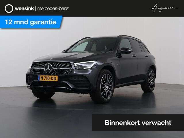 Mercedes-Benz GLC-KLASSE 300e 4MATIC Business Solution AMG | Night | Panoramadak | Trekhaak | Rijassistentiepakket Plus | Burmester | Widescreen | Multispaaks lichtmetalen velgen |