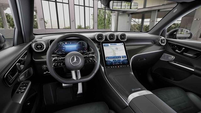 Mercedes-Benz GLC-KLASSE 300e 4MATIC AMG Line | Night | Panoramadak | Headup | Trekhaak | Stoelventilatie | Burmester | Memory |